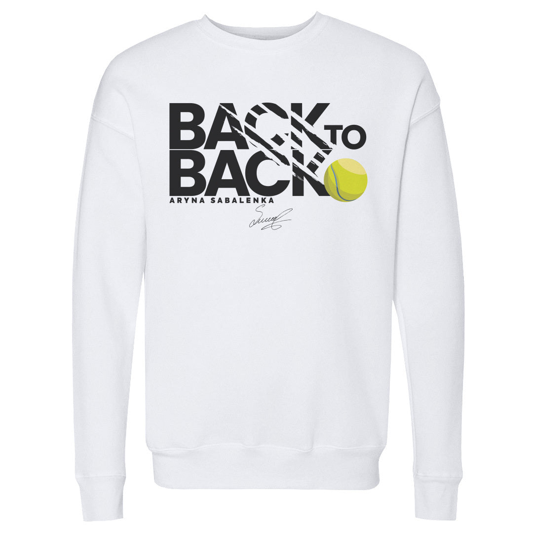 Aryna Sabalenka Back To Back Solid