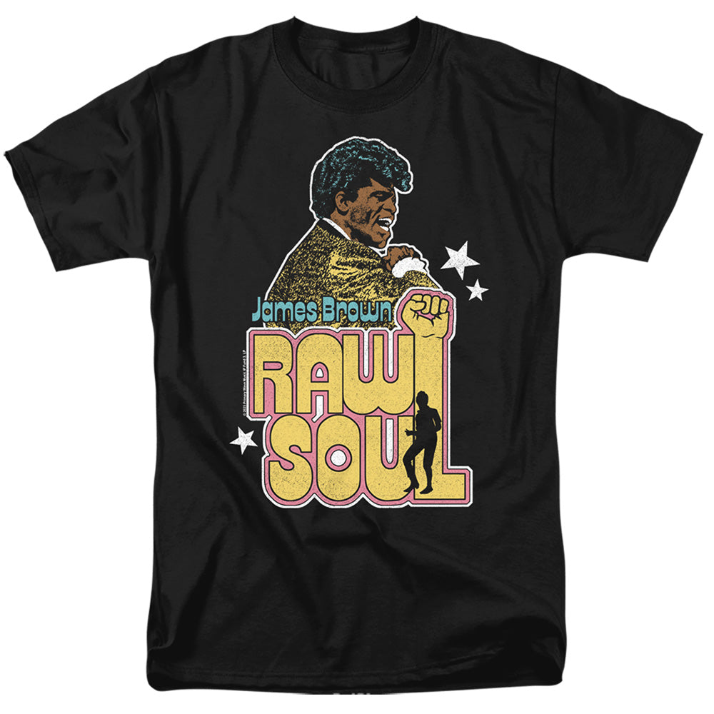 Raw Soul Mens T Shirt Charcoal