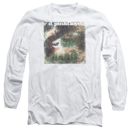 Pink Floyd Saucerful of Secrets Mens Long Sleeve Shirt White