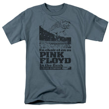 Load image into Gallery viewer, Pink Floyd In The Flesh Mens T Shirt Slate
