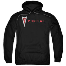 Load image into Gallery viewer, Pontiac Modern Pontiac Arrowhead Mens Hoodie Black
