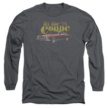 Load image into Gallery viewer, Pontiac Fly The Coupe Mens Long Sleeve Shirt Charcoal
