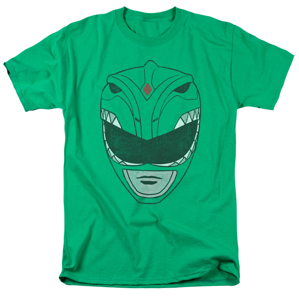 Power Rangers Green Ranger Mens T Shirt Kelly Green