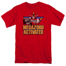 Load image into Gallery viewer, Power Rangers Megazord Activated Mens T Shirt Red
