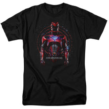 Load image into Gallery viewer, Power Rangers Red Ranger Mens T Shirt Black

