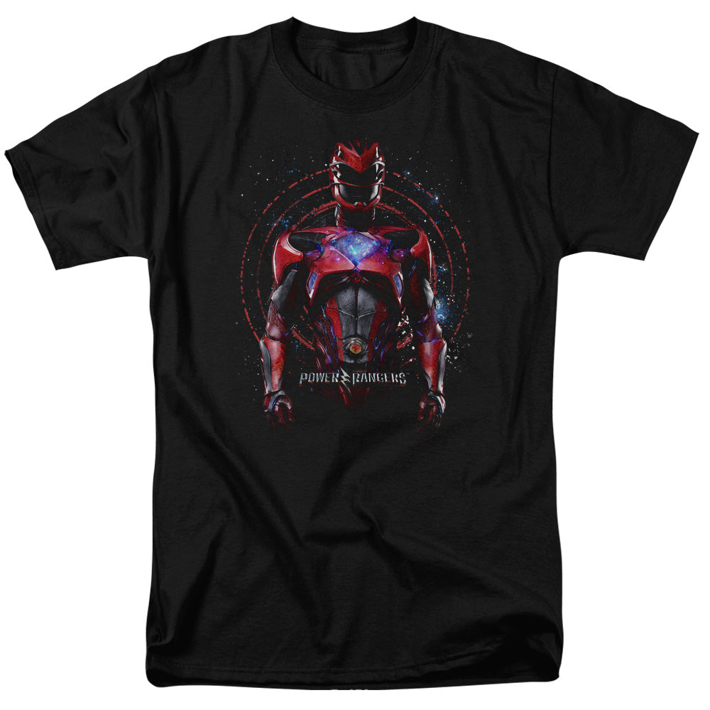 Power Rangers Red Ranger Mens T Shirt Black