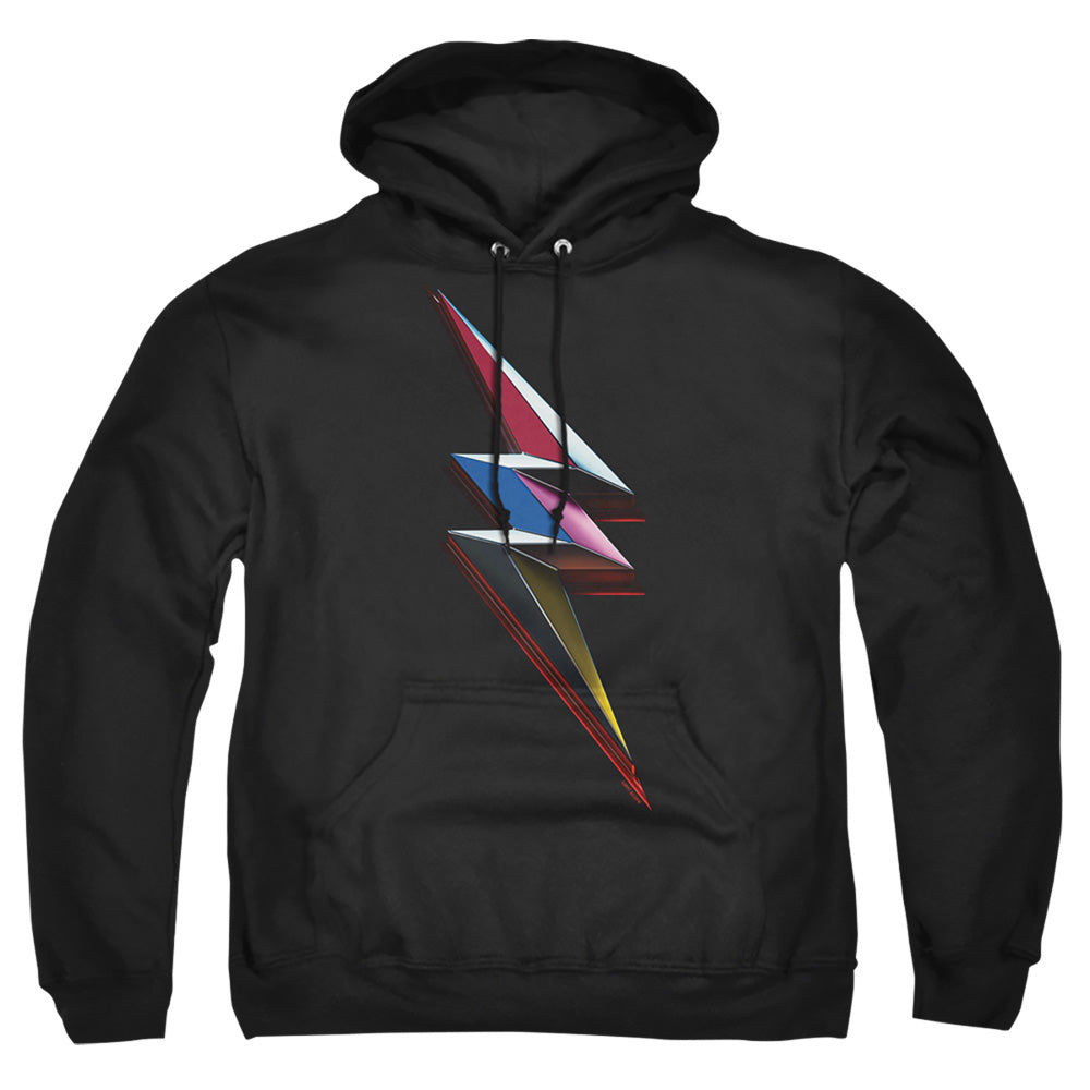 Power Rangers Movie Bolt Mens Hoodie Black