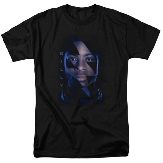 Power Rangers Billy Bolt Mens T Shirt Black