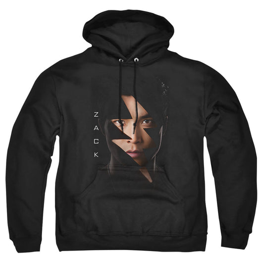 Power Rangers Zack Bolt Mens Hoodie Black