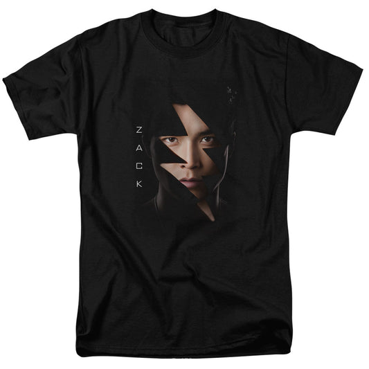 Power Rangers Zack Bolt Mens T Shirt Black