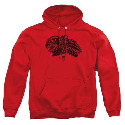 Power Rangers Red Mens Hoodie Red