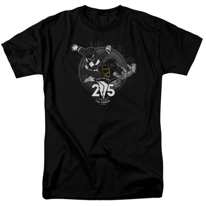 Power Rangers Black 25 Mens T Shirt Black
