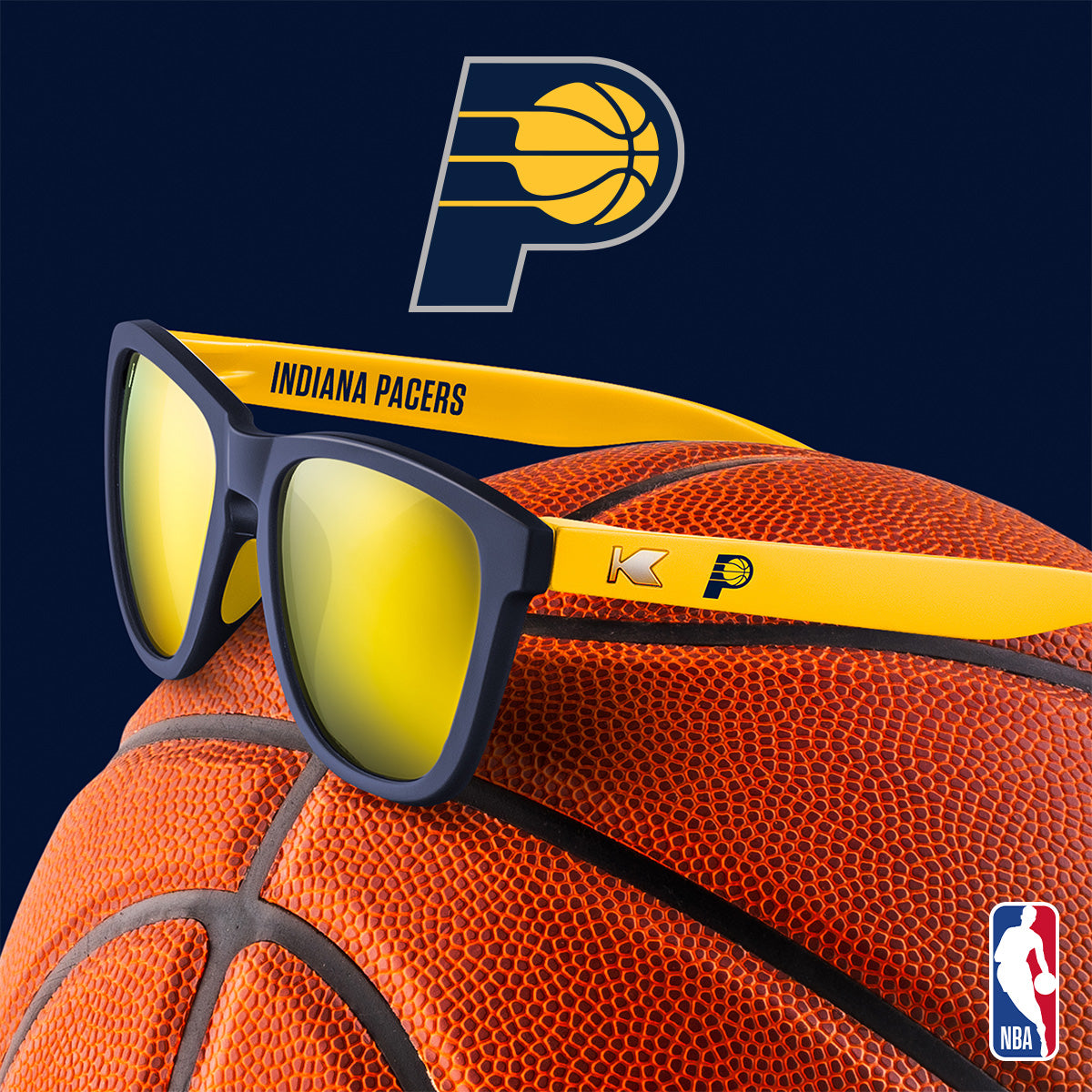 Indiana Pacers Officially Licensed Knockaround Sunglasses