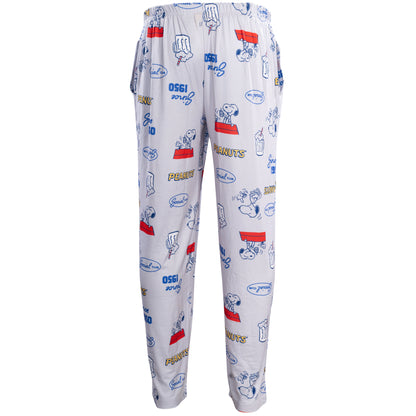 Peanuts Since 1950 Gray Adult Unisex Lounge Pants