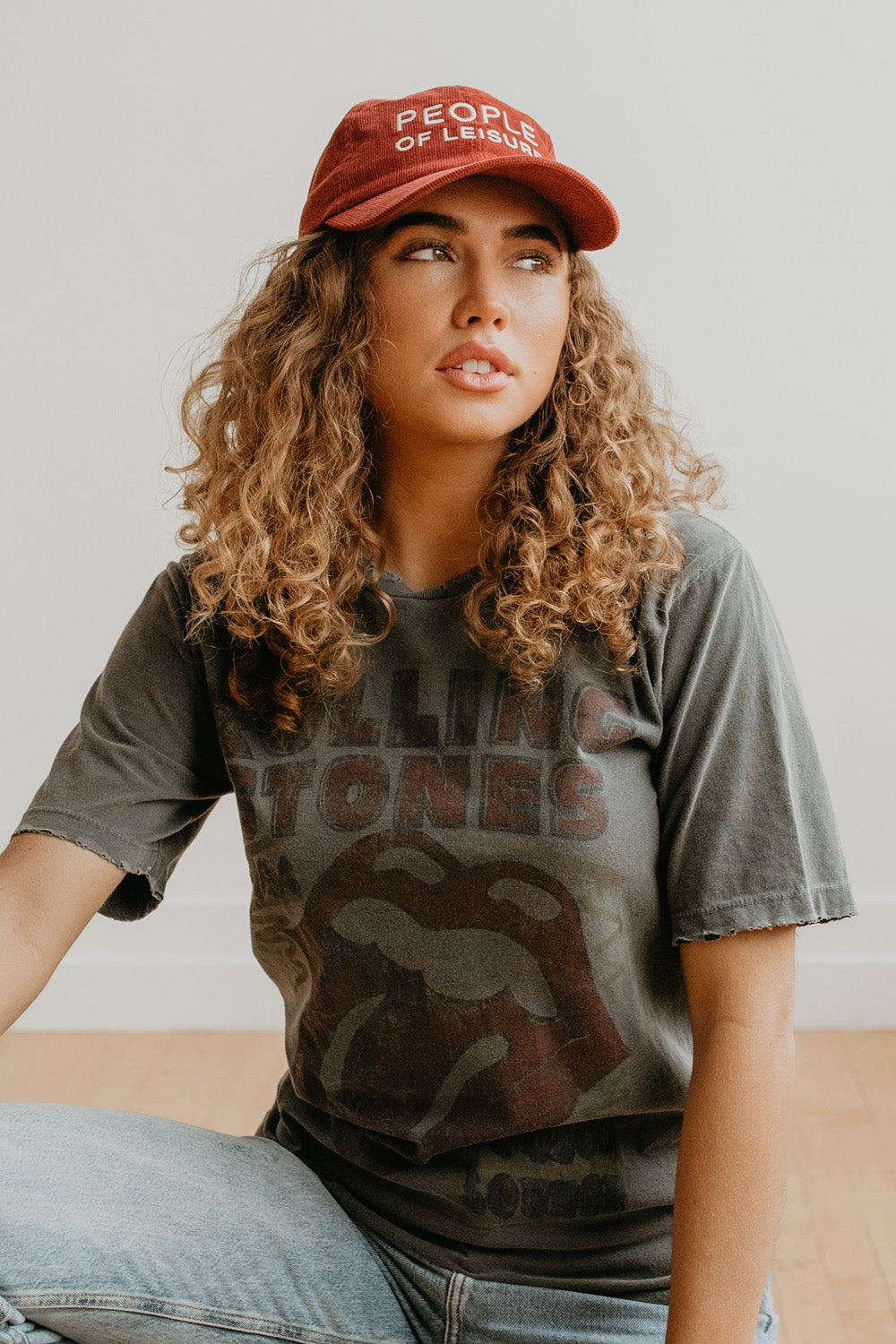 Rolling Stones Voodoo Sunkissed Tee Womens T Shirt Vintage Black