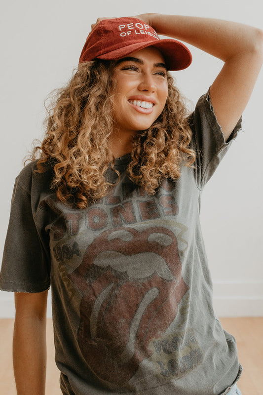 Rolling Stones Voodoo Sunkissed Tee Womens T Shirt Vintage Black
