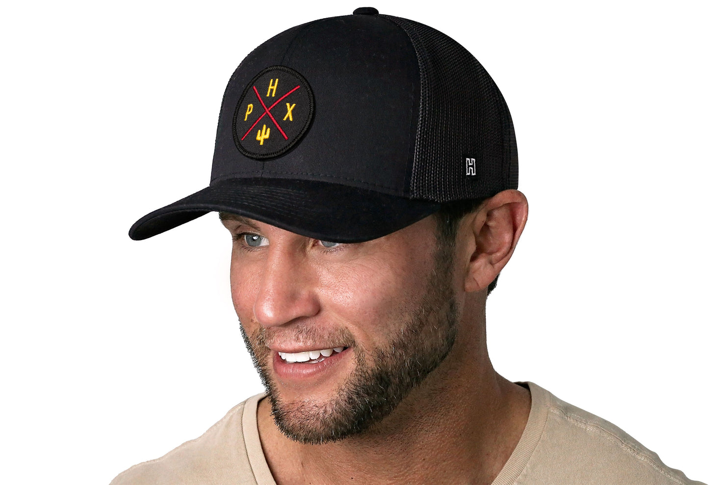 Phoenix Trucker Haka Hat Black PHX X Snapback