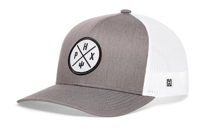 Phoenix Trucker Haka Hat Gray-White PHX X Snapback