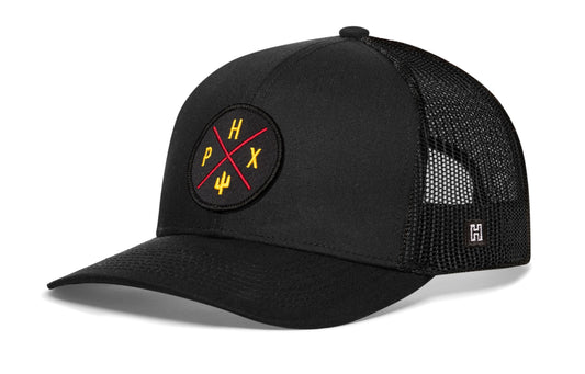 Phoenix Trucker Haka Hat Black PHX X Snapback
