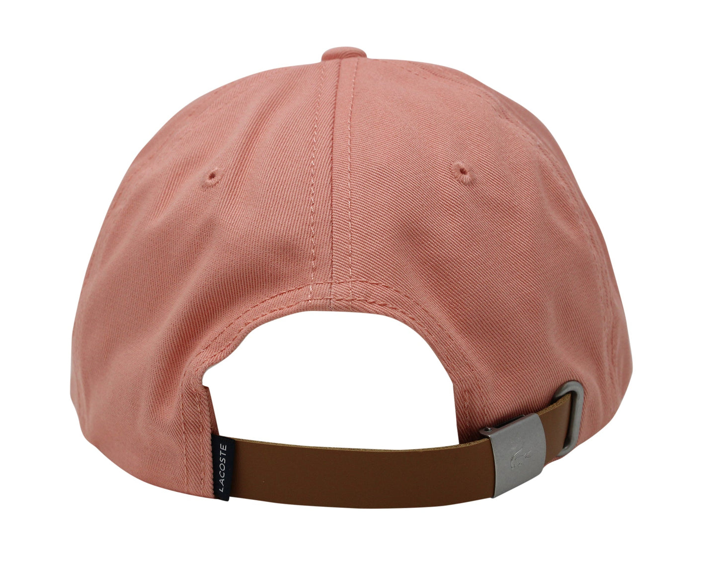 Lacoste Men's Classic Large Croc Logo Cap with Leather Strap Hat