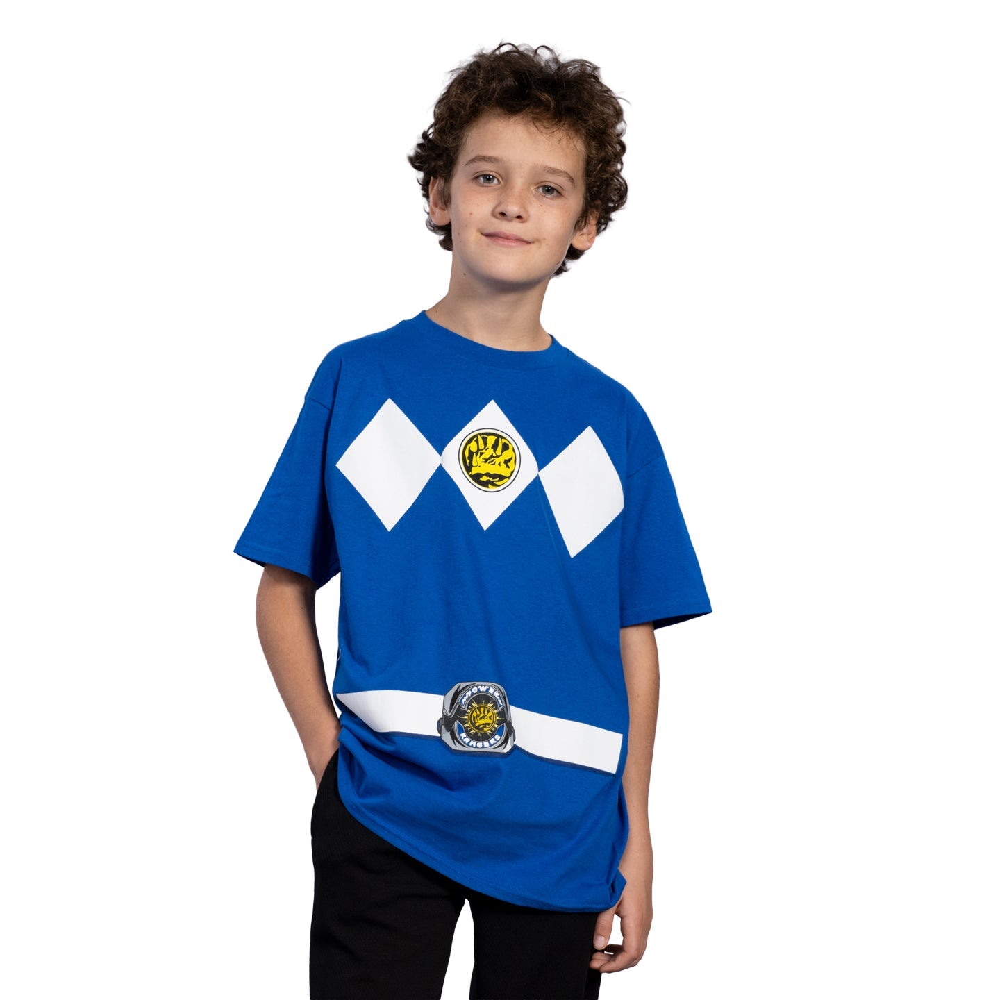 Youth Unisex Power Rangers Halloween Cosplay Costume T Shirt