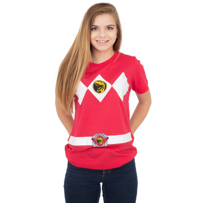 Youth Unisex Power Rangers Halloween Cosplay Costume T Shirt