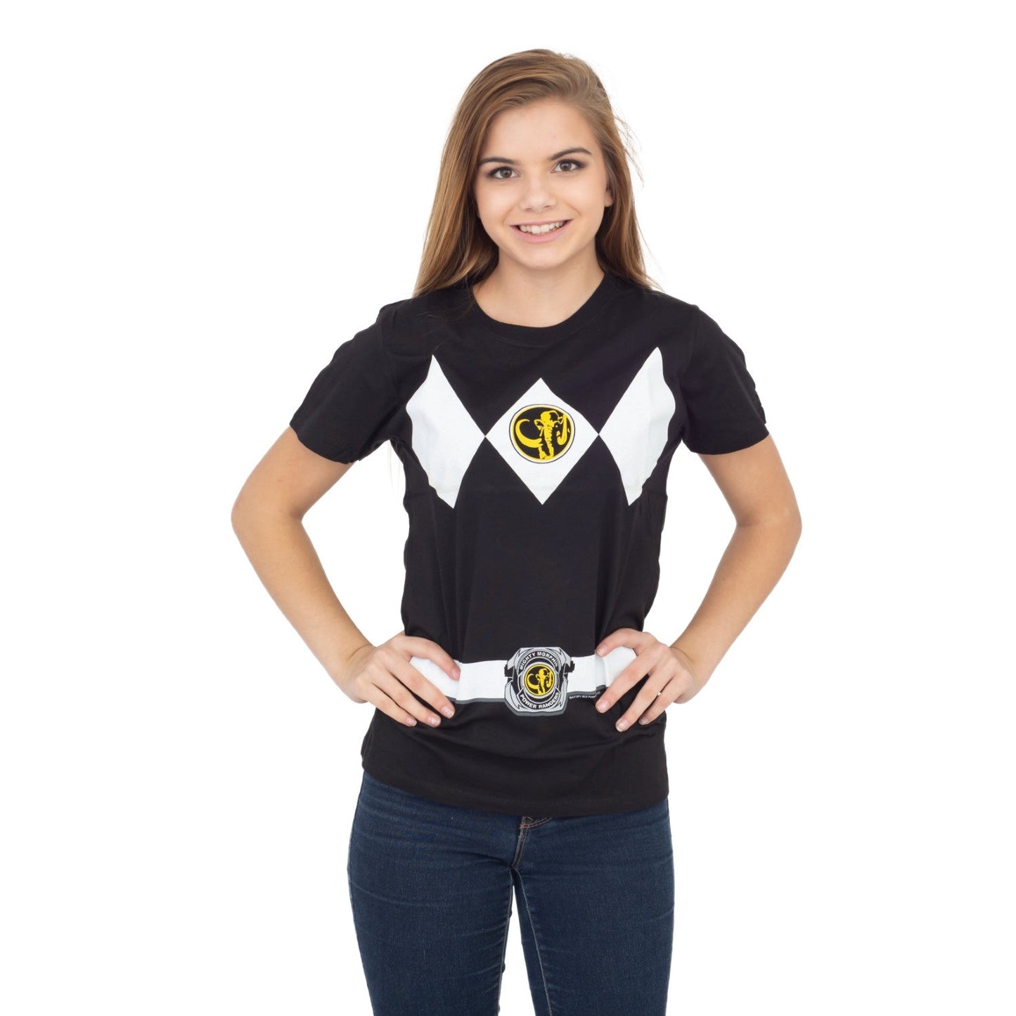 Youth Unisex Power Rangers Halloween Cosplay Costume T Shirt