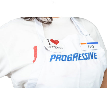 Progressive Flo Insurance Girl Costume Set