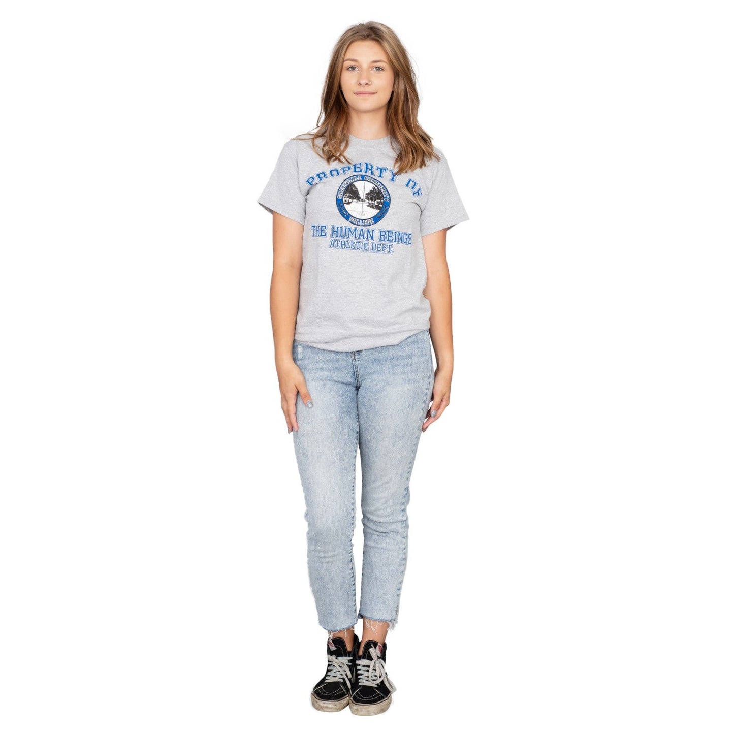 Property of The Human Beings Atheltic Dept. Mens T Shirt