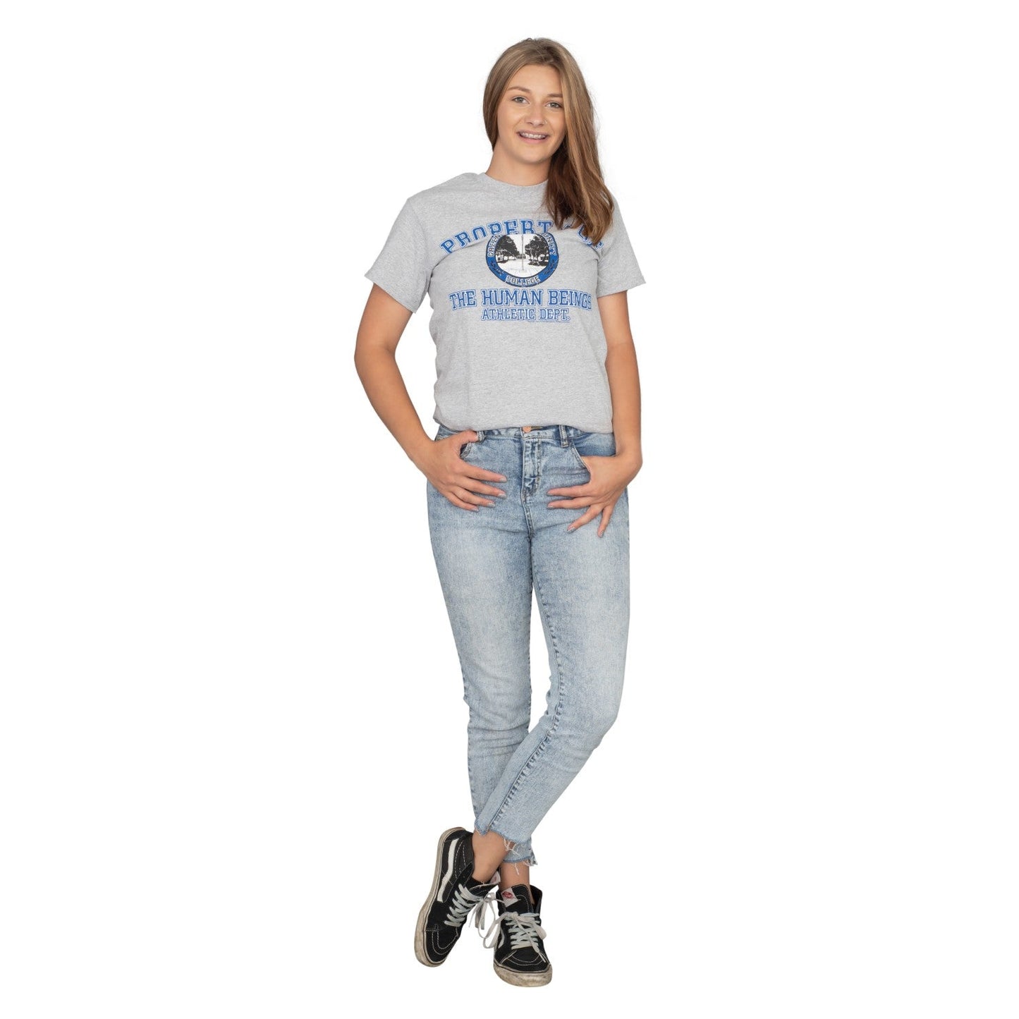 Property of The Human Beings Atheltic Dept. Mens T Shirt