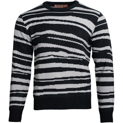Pugley's Spooky Black and White Sweater for Cosplay
