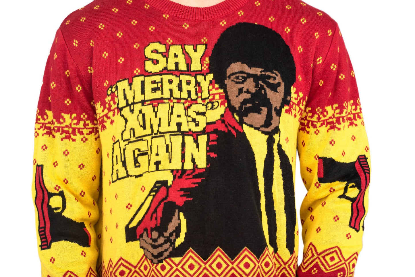 Pulp Fiction Merry Xmas Again Sweater