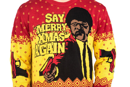 Pulp Fiction Merry Xmas Again Sweater