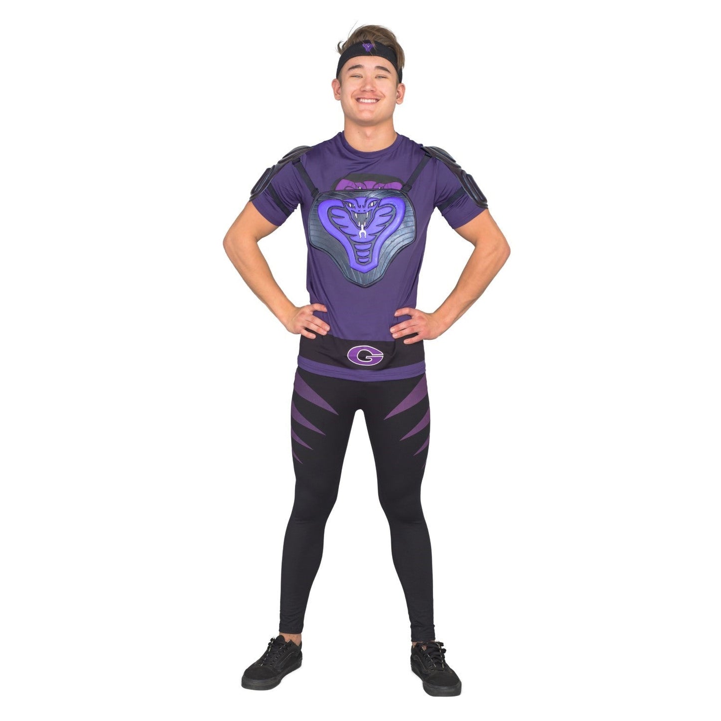 Purple Cobras Halloween Costume Cosplay Body Armor Accessory