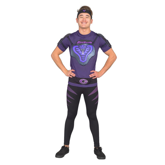 Purple Cobras Halloween Costume Cosplay Body Armor Accessory