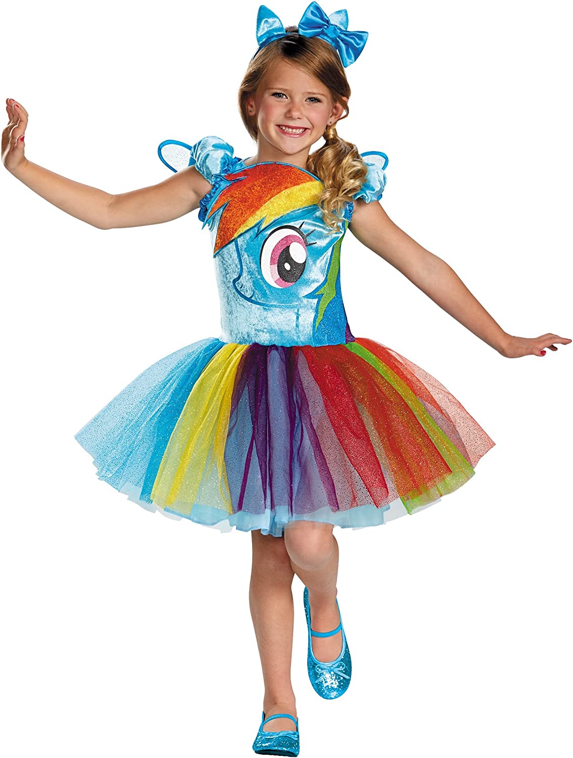 Rainbow Dash My Little Pony High Quality Girls Costume Tutu Dress