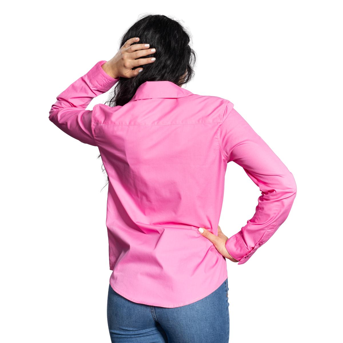 Ramona Pilgrim Movie Halloween Cosplay Costume Pink Blue Pocket Top