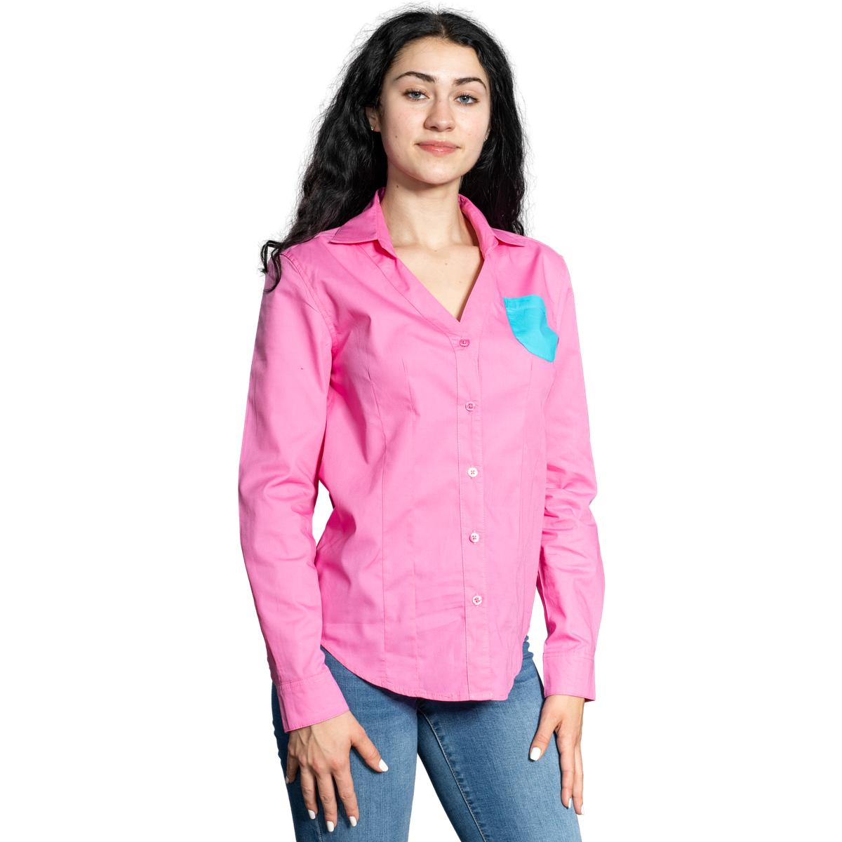 Ramona Pilgrim Movie Halloween Cosplay Costume Pink Blue Pocket Top