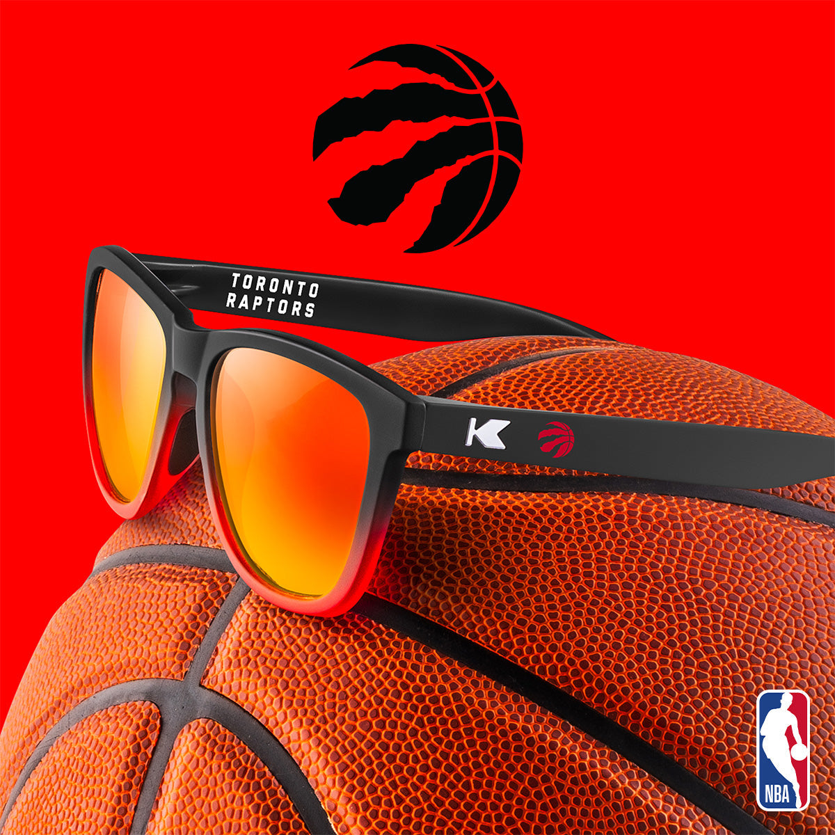 Toronto Raptors Officially Licensed Knockaround Sunglasses