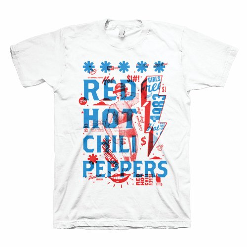 Red Hot Chili Peppers Multiply Mens T Shirt