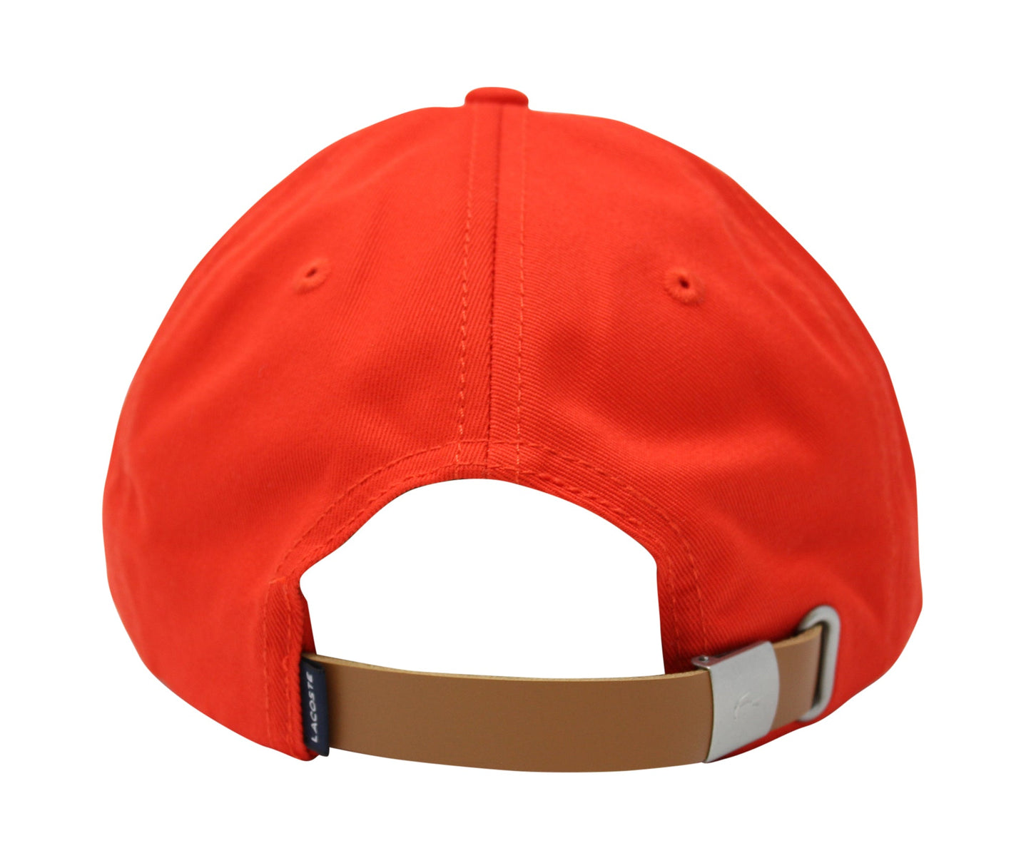 Lacoste Men's Classic Large Croc Logo Cap with Leather Strap Hat