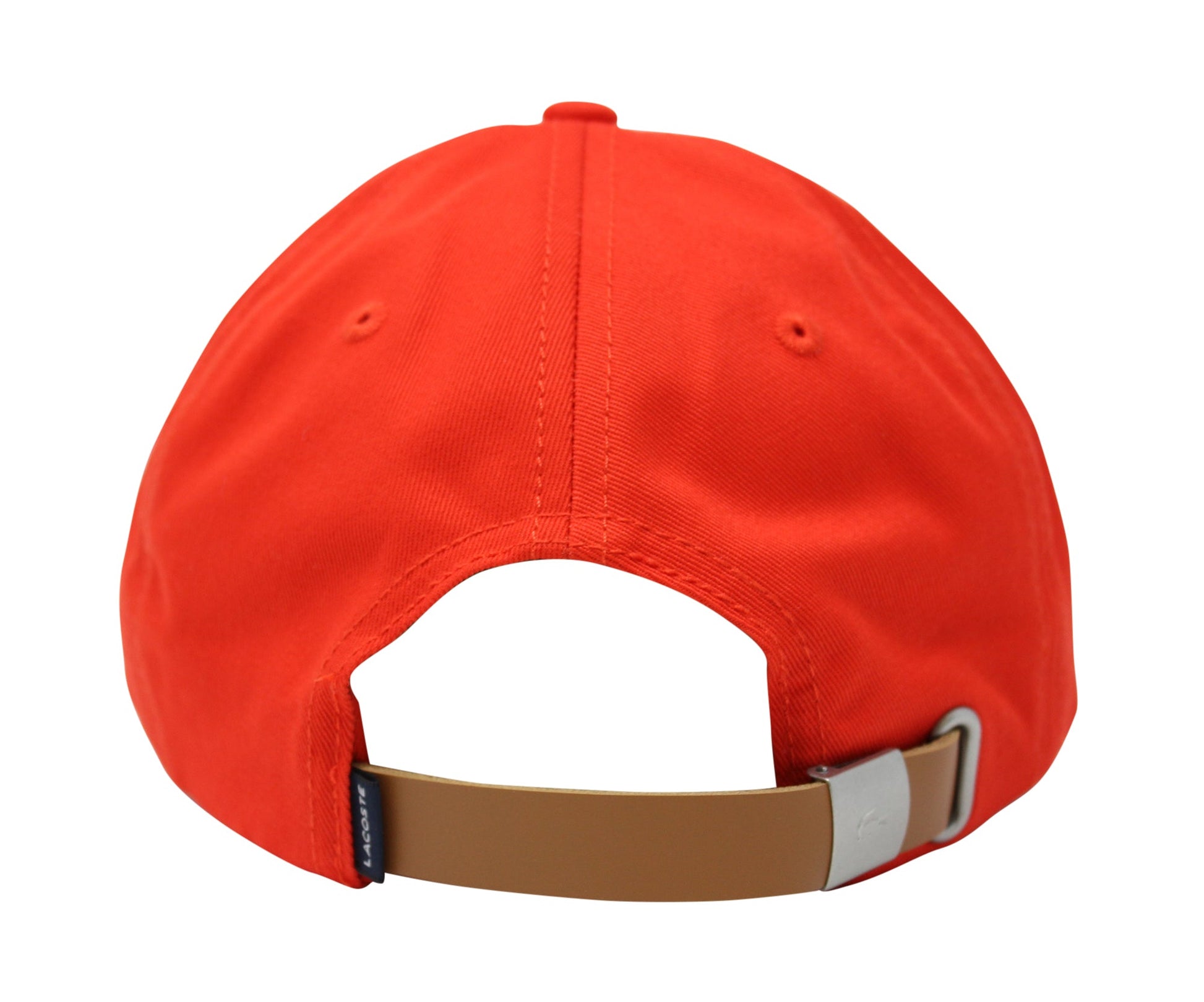 Lacoste Men's Classic Large Croc Logo Cap with Leather Strap Hat
