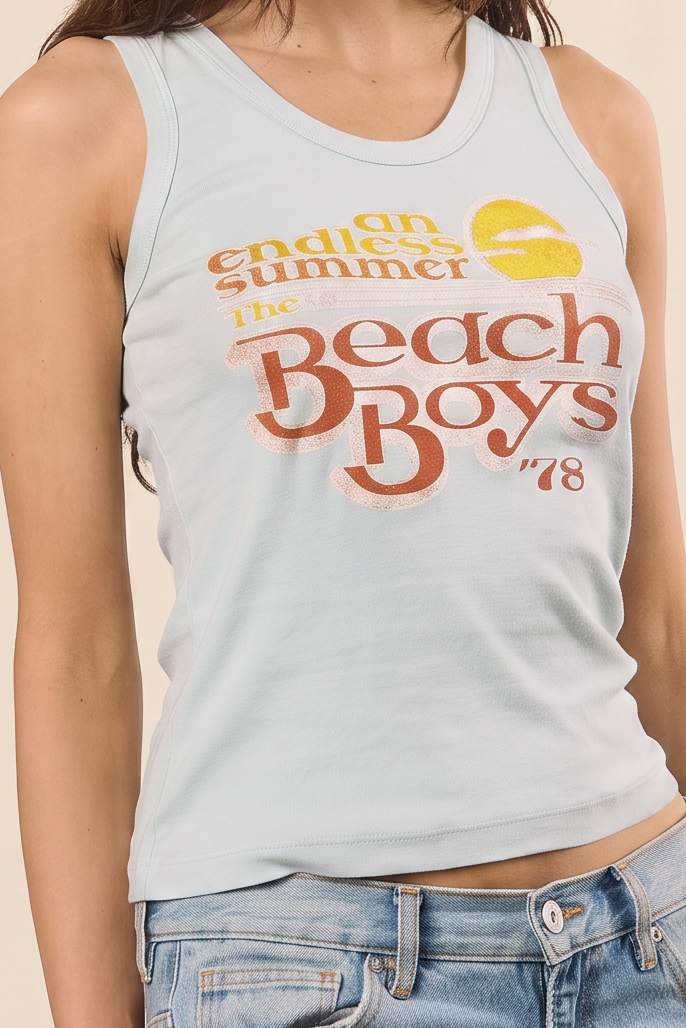 Beach Boys 1978 Endless Summer Womens Tank Top Shirt