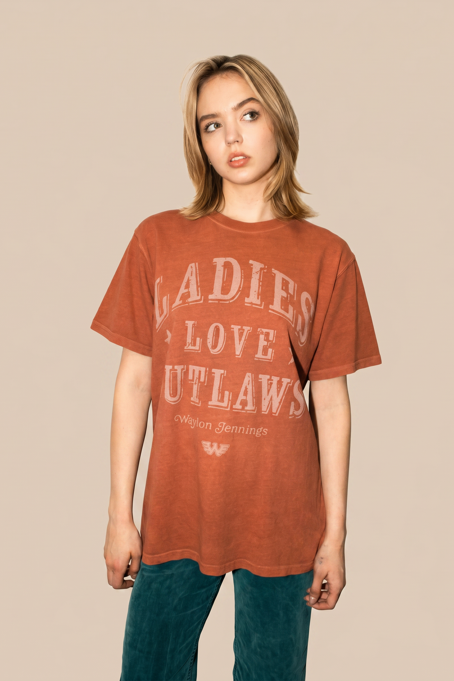 Waylon Jennings Womens Tee T Shirt