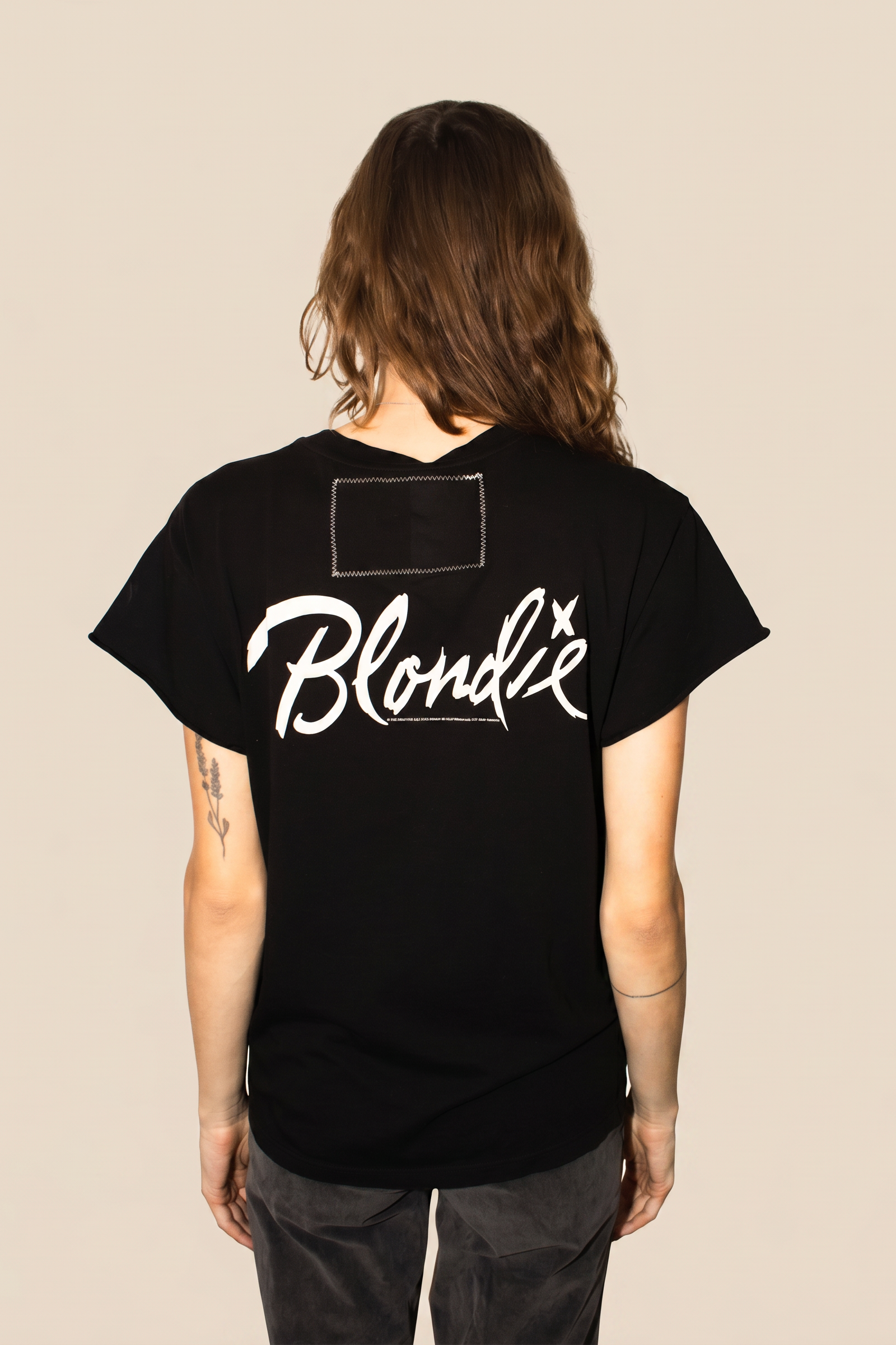 Blondie Pretty Baby Tee Womens T Shirt Black