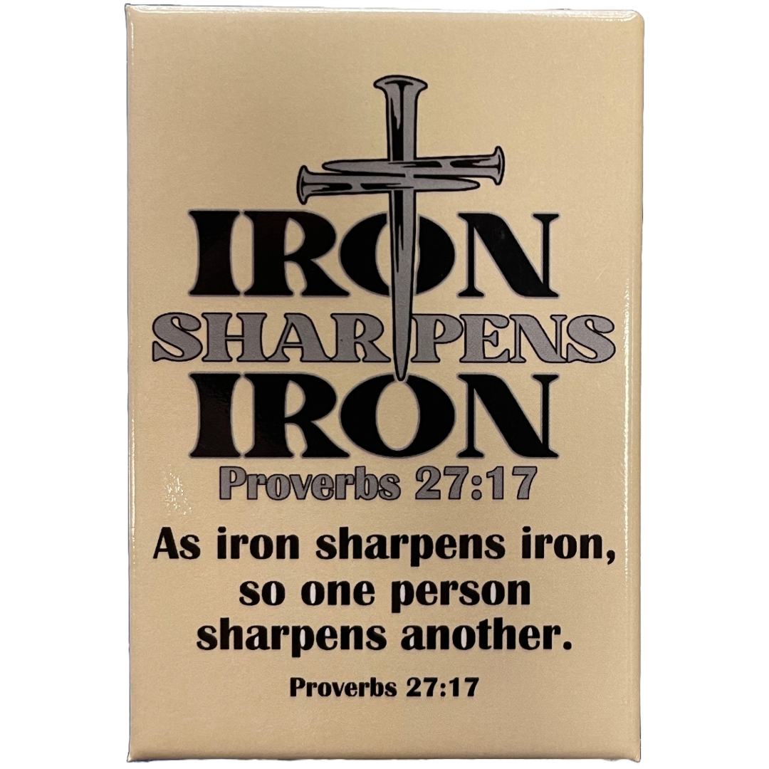 Hulk Hogan Iron Sharpens Iron Flat Magnet