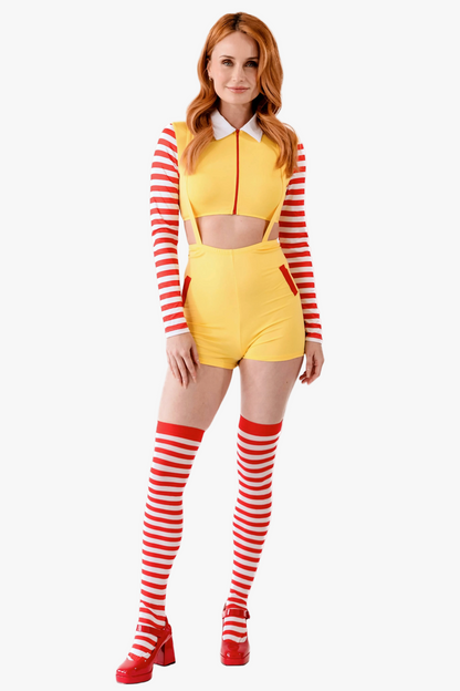 Carnival Creed Clown Womens Halloween Costume