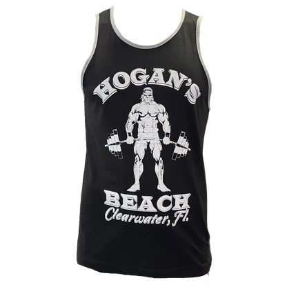 Hulk Hogan Hogans Gym Mens Tank Top Shirt Black