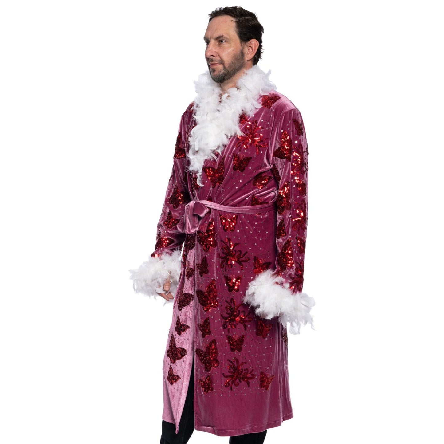 Deluxe Wrestling Nature Boy Halloween Cosplay Costume Robe