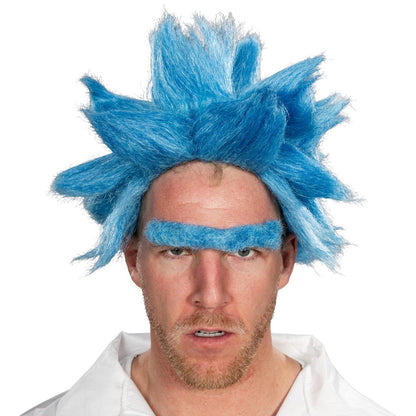 Rick Sanchez Cartoon Halloween Cosplay Costume Set